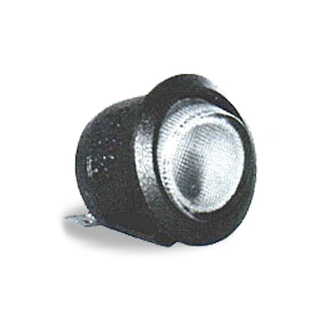 Velvac Rocker Round, Spst, On-Off, Amber Ltd 090168